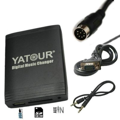 USB / MP3 audio interface с Bluetooth* за VOLVO S40, S60, S80, V40, V70, C70, XC70