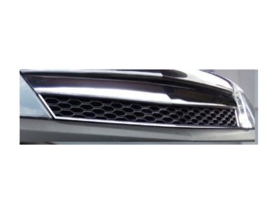 Решетка без емблема за Opel Astra H 3D GTC (2005-2009) - Пчелна пита с хромлайсна