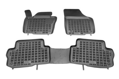 Гумени стелки за Volkswagen Sharan II (2010+) - 5 seats (front, middle) - тип леген