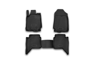 3D Гумени стелки за FORD Ranger 2 doors (2011-2020) 4 pcs.