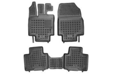 Гумени стелки за Toyota Highlander IV (XU70) (2019+) 5 seats - тип леген